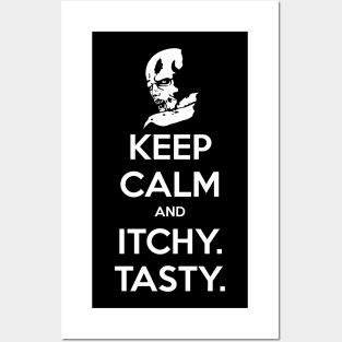 Keep Calm and Itchy. Tasty. Posters and Art